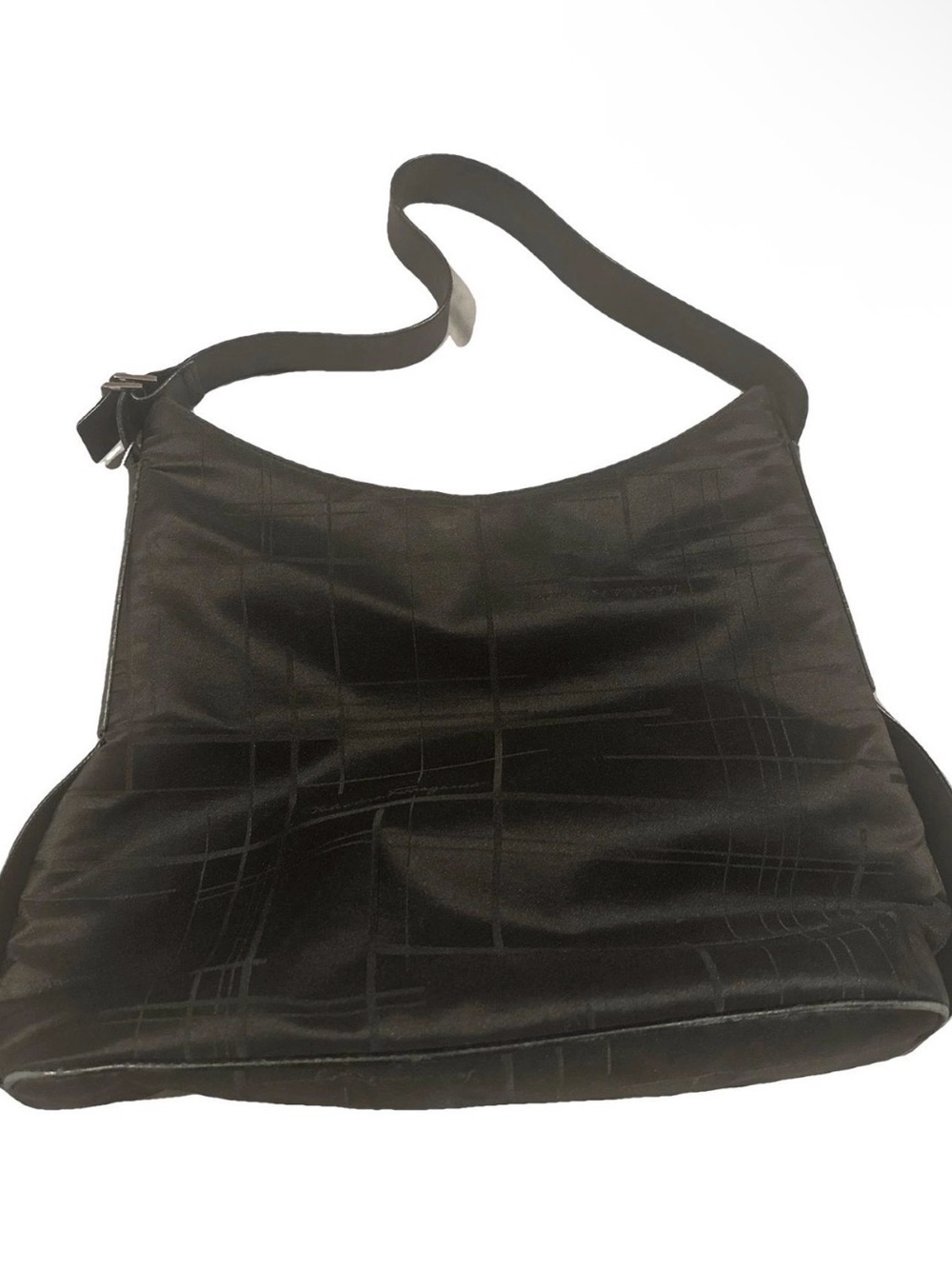 Classic Black Shoulder Bag
